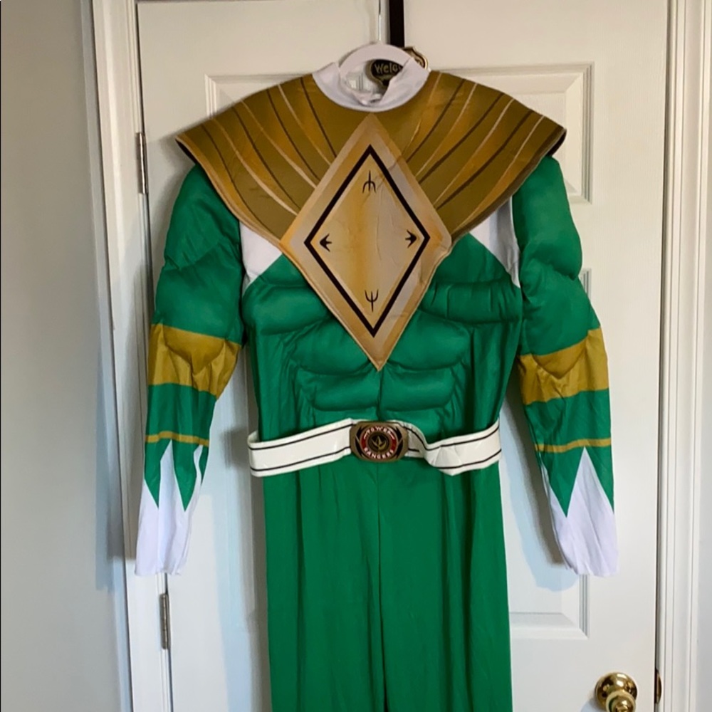 Power Ranger Costume w/full head mask